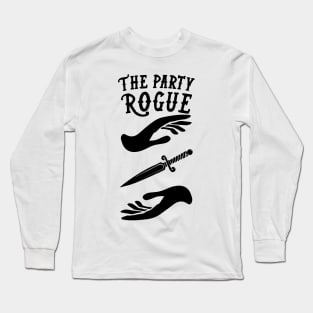 Rogue Dungeons and Dragons Team Party 2 Long Sleeve T-Shirt